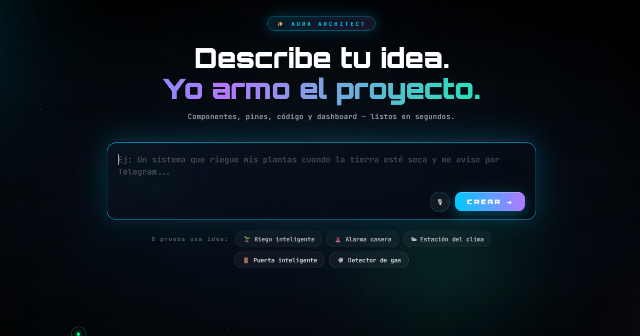 Aura Architect - IA generativa para proyectos IoT